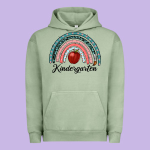 Kindergarten Rainbow Urban Hoodie Designed By Ranaportraitstore
