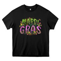 Black mardi gras Heavy Core Tee - CowGirlArtShop