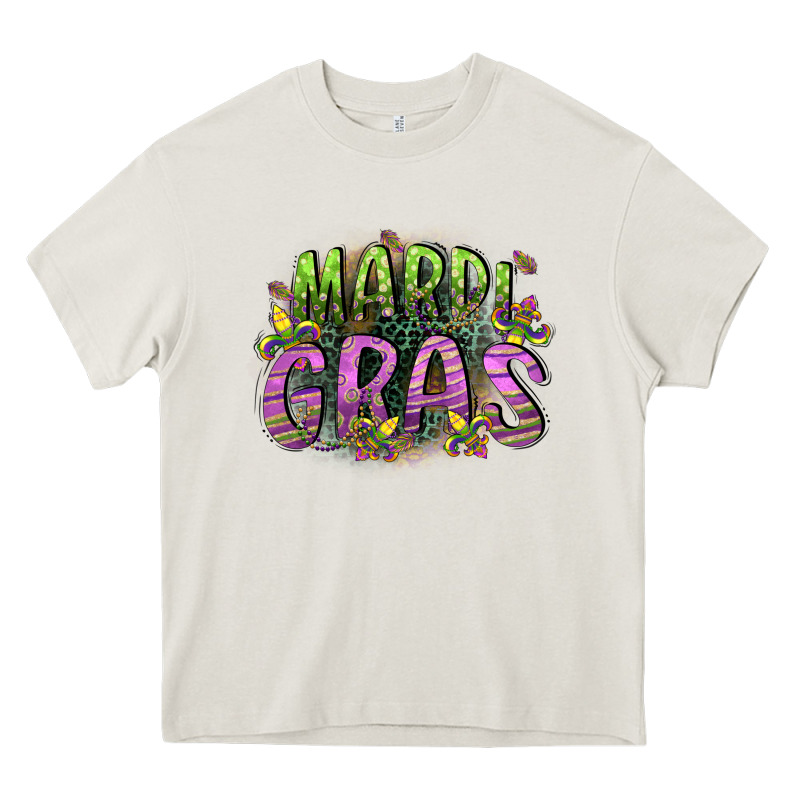 Mardi Gras Heavy Core Tee by CowGirlArtShop | Teevron
