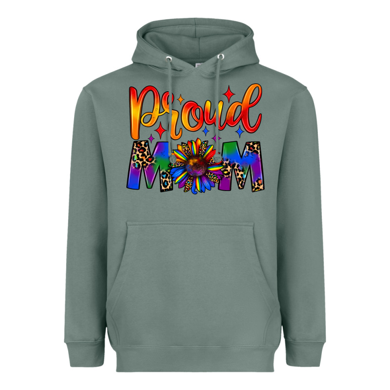 Proud Mom Heavyweight Hoodie by JahusDesignShop | Teevron
