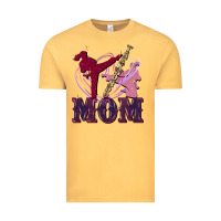 Vintage Mustard Taekwondo mom Mother's Day Vintage Tee - FaDigitalArtStudio