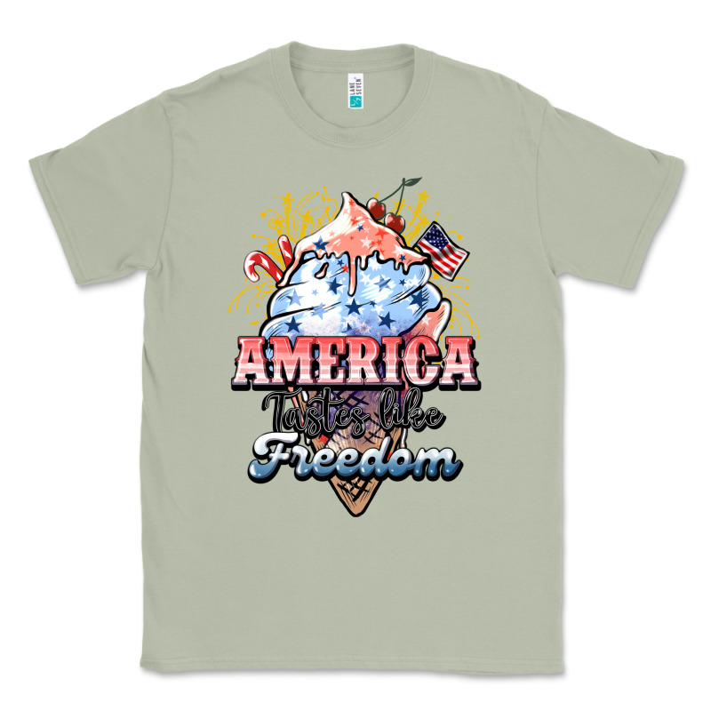 America Ice Cream Classic Tee by HowdyJamesFarm | Teevron
