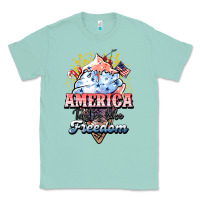 Seafoam America ice cream Classic Tee - HowdyJamesFarm