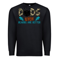Black dads with beards are better Premium Sweatshirt - JahusDesignShop
