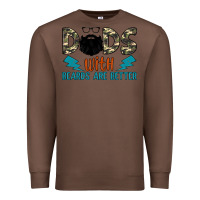 Chestnut dads with beards are better Premium Sweatshirt - JahusDesignShop