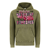 Vintage Olive in october we wear pink and watch football Vintage Hoodie - FaDigitalArtStudio