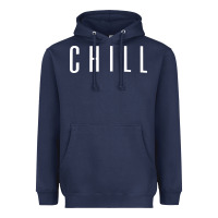 Navy chill Heavyweight Hoodie - DesigneFamous