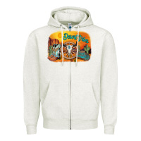 Oatmeal Heather desert vibes Zipper Hoodie - AdoDesignShop