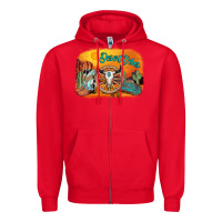 Red desert vibes Zipper Hoodie - AdoDesignShop