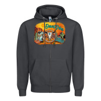 Smoke desert vibes Zipper Hoodie - AdoDesignShop