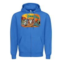 True Royal desert vibes Zipper Hoodie - AdoDesignShop