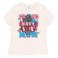 Bone Proud navy Mom Mother's Day Ladies Tee - FaDigitalArtStudio
