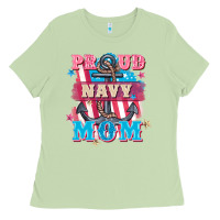 Matcha Proud navy Mom Mother's Day Ladies Tee - FaDigitalArtStudio