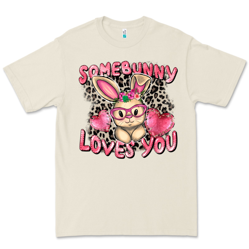 Somebunny Loves You Easter Day Premium Tee by CowGirlArtShop | Teevron