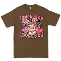 Cacao Somebunny loves you Easter Day Premium Tee - CowGirlArtShop