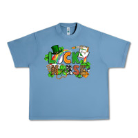 Pebble Blue lucky nurse St. Patrick's Day Urban Heavy Tee - FaDigitalArtStudio