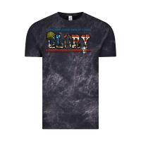 Cloud Black It's the guts and it's the glory a hundred stripes Vintage Tee - FaDigitalArtStudio
