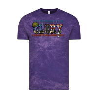 Cloud Purple It's the guts and it's the glory a hundred stripes Vintage Tee - FaDigitalArtStudio