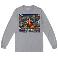 Turkey Wine And Feelin Fine Tumbler Long Sleeve Tee | Teevron