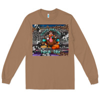Toasted Coconut turkey wine and feelin fine tumbler Long Sleeve Tee - BundleAndBundleShop