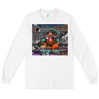 White turkey wine and feelin fine tumbler Long Sleeve Tee - BundleAndBundleShop