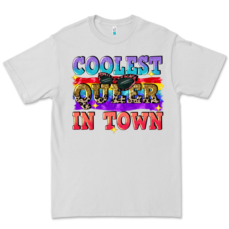 Coolest Queer In Town Premium Tee by CowGirlArtShop | Teevron