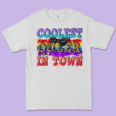 Coolest Queer In Town Premium Tee Designed By Cowgirlartshop