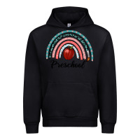 Black preschool rainbow Urban Hoodie - RanaPortraitStore