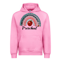 Fuchsia Pink preschool rainbow Urban Hoodie - RanaPortraitStore
