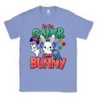 Colony Blue I'm the game Bunny Easter day Classic Tee - HowdyJamesFarm