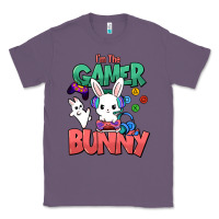 Lavender I'm the game Bunny Easter day Classic Tee - HowdyJamesFarm