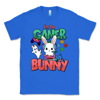 True Royal I'm the game Bunny Easter day Classic Tee - HowdyJamesFarm