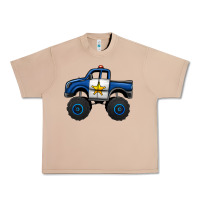 Burro police car monster truck Urban Heavy Tee - Jasminsmagicworld
