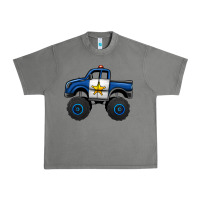 Tornado police car monster truck Urban Heavy Tee - Jasminsmagicworld