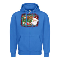 True Royal believe santa Zipper Hoodie - AdoDesignShop