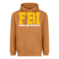 Meerkat FBI, Female Body Inspector Funny Heavyweight Hoodie - DesigneFamous