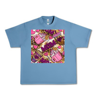 Pebble Blue mom coffee cups with leopard seamless pattern bbs Urban Heavy Tee - BundleAndBundleShop