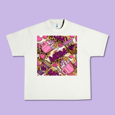 Mom Coffee Cups With Leopard Seamless Pattern Bbs Urban Heavy Tee Designed By Bundleandbundleshop
