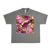 Tornado mom coffee cups with leopard seamless pattern bbs Urban Heavy Tee - BundleAndBundleShop