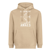 Mushroom e 3 sentry awacs plane gift Heavyweight Hoodie - DesigneFamous