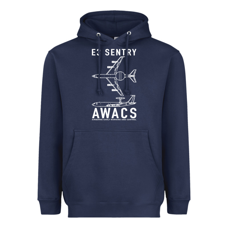 E 3 Sentry Awacs Plane Gift Heavyweight Hoodie by DesigneFamous | Teevron