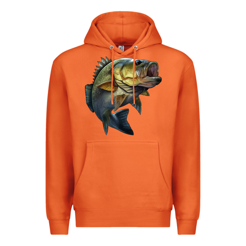 Jumping Bass Premium Hoodie by LillyAllenDesigns | Teevron