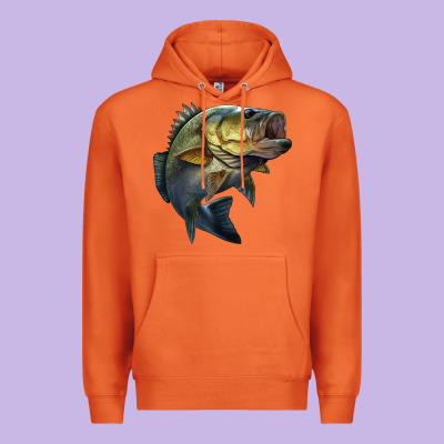 Jumping Bass Premium Hoodie Designed By Lillyallendesigns