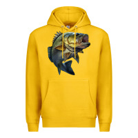 Lemon jumping bass Premium Hoodie - LillyAllenDesigns