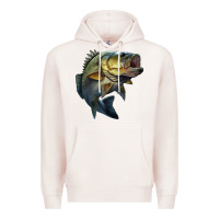 Pale Pink jumping bass Premium Hoodie - LillyAllenDesigns