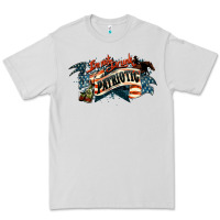 Dove Grey I'm not drunk I'm patriotic 4th of july Premium Tee - HowdyJamesFarm