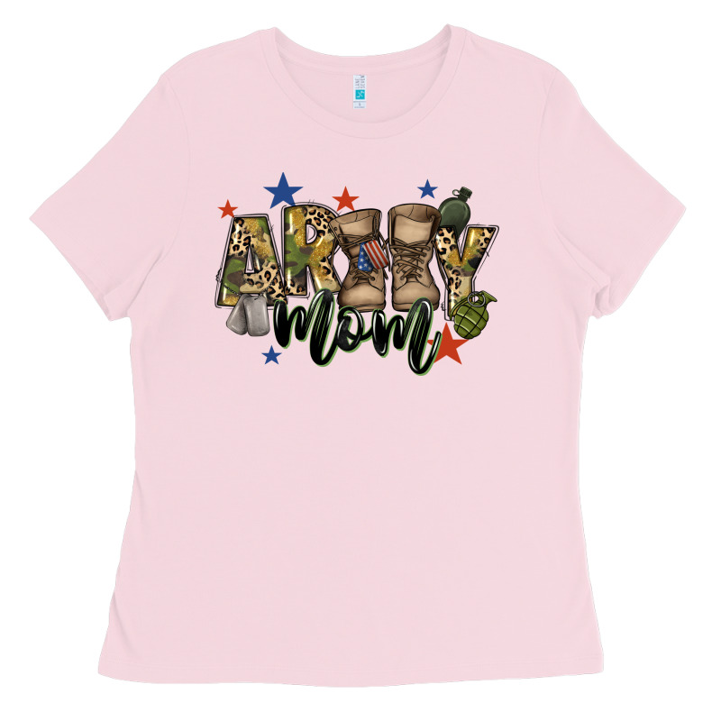 Army Mom Ladies Tee by FaDigitalArtStudio | Teevron