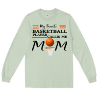 Matcha My Favorite Basketball Player Calls Me Mom Long Sleeve Tee - Bettercallsaul