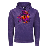 Cloud Purple halloween pumpkin patch  3 Vintage Hoodie - BundleAndBundleShop