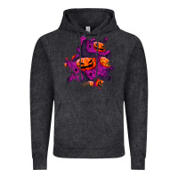 Vintage Black halloween pumpkin patch  3 Vintage Hoodie - BundleAndBundleShop